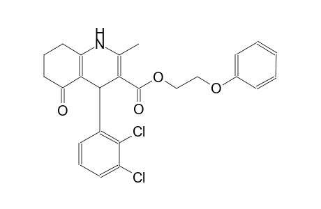 3-quinolinecarboxylic acid, 4-(2,3-dichlorophenyl)-1,4,5,6,7,8-hexahydro-2-methyl-5-oxo-, 2-phenoxyethyl ester