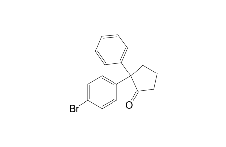 Cyclopentanone, 2-(4-bromophenyl)-2-phenyl-
