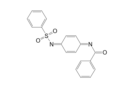 N-benzoyl-N-(phenylsulfonyl)-p-benzoquinone diimine