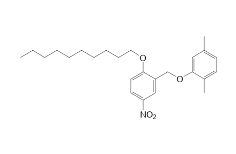 2-(decyloxy)-5-nitrobenzyl 2,5-xylyl ether