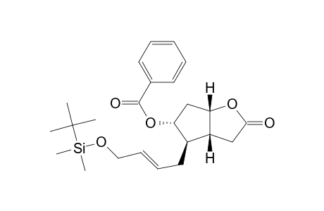 2H-Cyclopenta[b]furan-2-one, 5-(benzoyloxy)-4-[4-[[(1,1-dimethylethyl)dimethylsilyl]oxy]-2-butenyl]hexahydro-, [3aR-[3a.alpha.,4.alpha.(E),5.beta.,6a.alpha.]]-