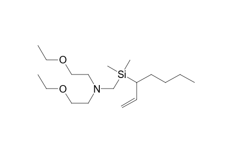 Ethanamine, N-[[(1-ethenylpentyl)dimethylsilyl]methyl]-2-ethoxy-N-(2-ethoxyethyl)-