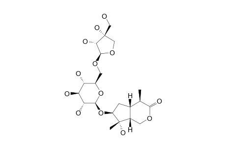 PATRISCABROSIDE-III;[6'-O-BETA-D-APIOFURANOSYL-(1->6)-BETA-D-GLUCOPYRANOSYL]-PATRISCABROL