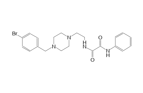 ethanediamide, N~1~-[2-[4-[(4-bromophenyl)methyl]-1-piperazinyl]ethyl]-N~2~-phenyl-