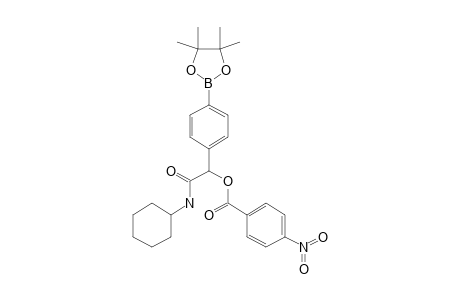2-(CYCLOHEXYLAMINO)-2-OXO-1-[4-(4,4,5,5-TETRAMETHYL-1,3,2-DIOXABOROLAN-2-YL)-PHENYL]-ETHYL-4-NITRO-BENZOATE