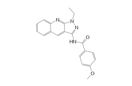 N-(1-ethyl-1H-pyrazolo[3,4-b]quinolin-3-yl)-4-methoxybenzamide