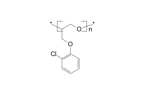 Poly(o-chlorophenyl glycidyl ether)