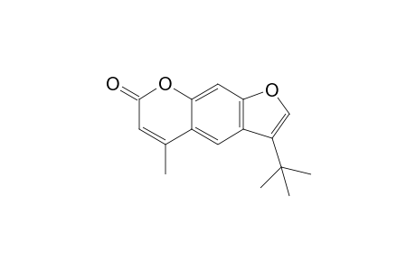 3-Tert-butyl-5-methyl-7-furo[3,2-g][1]benzopyranone