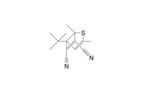 5-(1,1-Dimethylethyl)-1,3-dimethyl-2-thiabicyclo-[3.2.0]-hepta-3,6-diene-6,7-dicarbonitrile