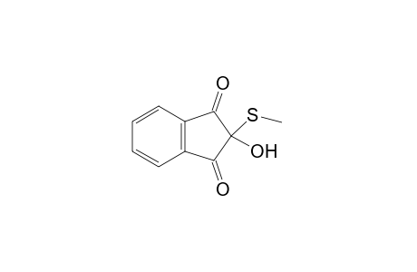 2-hydroxy-2-(methylthio)-1,3-indandione
