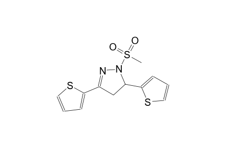 1-(methylsulfonyl)-3,5-di(2-thienyl)-4,5-dihydro-1H-pyrazole