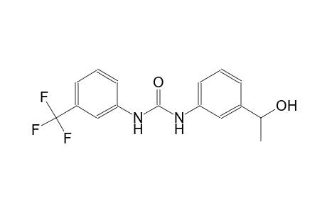 N-[3-(1-hydroxyethyl)phenyl]-N'-[3-(trifluoromethyl)phenyl]urea