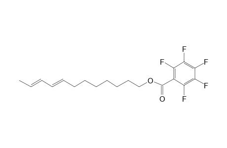 (8E,10E)-Dodeca-8,10-dien-1-yl 2,3,4,5,6-pentafluorobenzoate