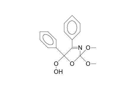 5-Hydroperoxy-2,2-dimethoxy-4,5-diphenyl-dihydrooxazole