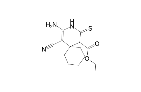 4-Amino-5-cyano-2-thioxo-3-aza-spiro[5.5]undec-4-ene-1-carboxylic acid ethyl ester