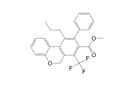 Methyl 9-phenyl-10-n-propyl-7-(trifluoromethyl)-6H-benzo[c]chromene-8-carboxylate