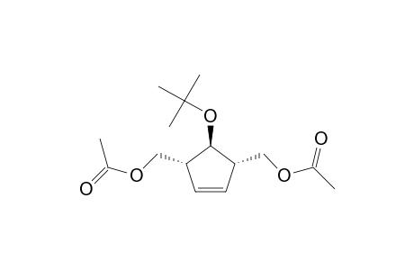 (3R,4S,5S)-4-tert-Butoxy-3,5-bis(acetoxymethyl)cyclopentene
