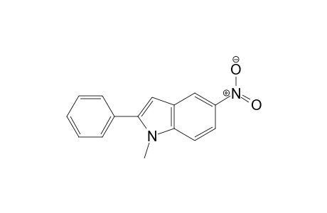 1-Methyl-2-phenyl-5-nitro-indole