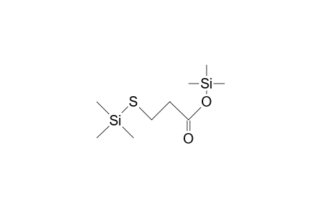 Propionic acid <3-mercapto->, di-TMS