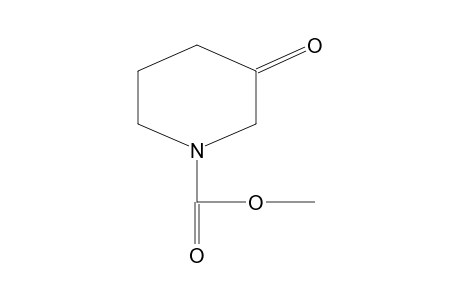 3-OXO-1-PIPERIDINECARBOXYLIC ACID, METHYL ESTER