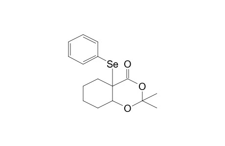 2,2-Dimethyl-4a-(phenylselanyl)hexahydro-4H-1,3-benzodioxin-4-one