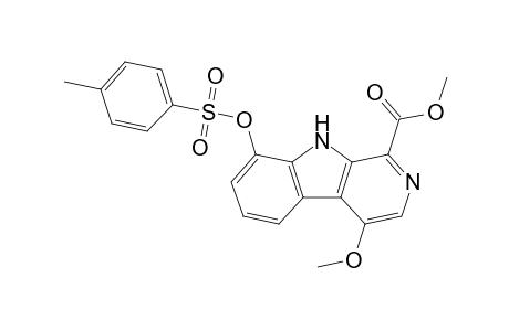 4-methoxy-8-(4-methylphenyl)sulfonyloxy-9H-pyrido[3,4-b]indole-1-carboxylic acid methyl ester