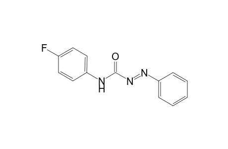 N(1)-(p-Fluorophenyl)-N(2)-(phenylazo)urea