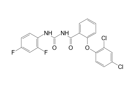 1-[o-(2,4-dichlorophenoxy)benzoyl]-3-(2,4-difluorophenyl)urea