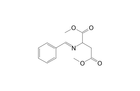 DL-Aspartic acid, N-(phenylmethylene)-, dimethyl ester