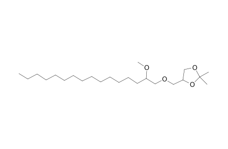 1,3-Dioxolane, 4-[[(2-methoxyhexadecyl)oxy]methyl]-2,2-dimethyl-
