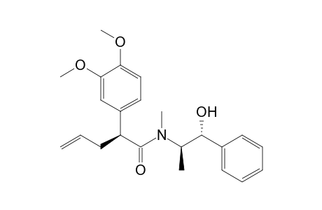 (2S)-2-(3,4-dimethoxyphenyl)-N-methyl-N-[(1S,2S)-1-oxidanyl-1-phenyl-propan-2-yl]pent-4-enamide