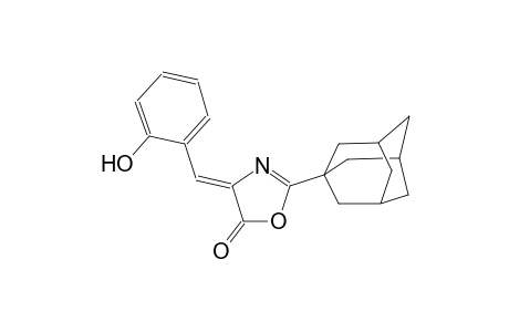 5(4H)-oxazolone, 4-[(2-hydroxyphenyl)methylene]-2-tricyclo[3.3.1.1~3,7~]dec-1-yl-, (4Z)-