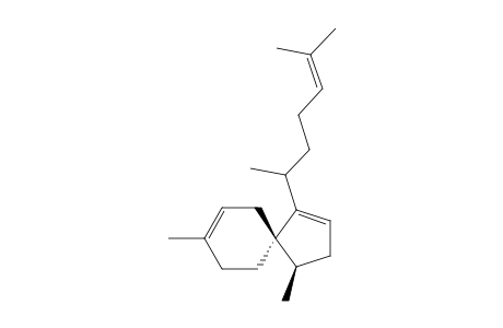 VISCIDA-3,9,14-TRIENE;1-(1,5-DIMETHYLHEX-4-ENYL)-4,8-DIMETHYLSPIRO-[4.5]-DECA-1,7-DIENE