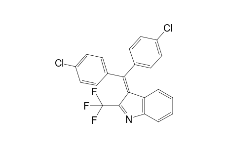 3-(bis(4-chlorophenyl)methylene)-2-(trifluoromethyl)-3H-indole