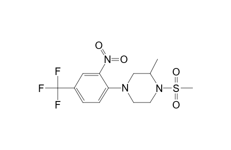1-Methanesulfonyl-2-methyl-4-(2-nitro-4-trifluoromethyl-phenyl)-piperazine