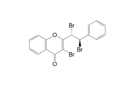 3-bromo-2-[(1S,2R)-1,2-dibromo-2-phenyl-ethyl]chromone