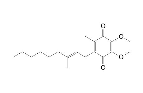 2,3-Dimethoxy-5-methyl-6-(3-methylnon-2-enyl)-[1,4]benzoquinone
