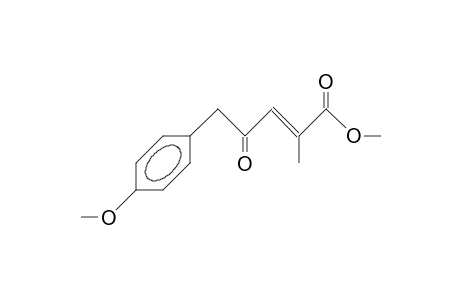5-(4-Methoxy-phenyl)-2-methyl-4-oxo-pent-2-enoic acid, methyl ester