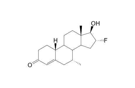(7R,10R,13S,16R,17R)-16-fluoranyl-7,13-dimethyl-17-oxidanyl-2,6,7,8,9,10,11,12,14,15,16,17-dodecahydro-1H-cyclopenta[a]phenanthren-3-one