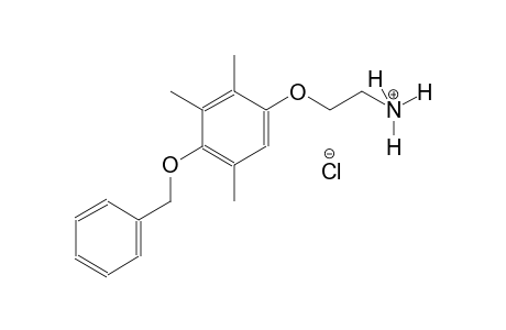 2-[4-(benzyloxy)-2,3,5-trimethylphenoxy]ethanaminium chloride