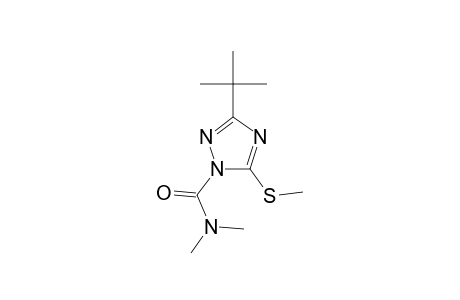 1H-1,2,4-Triazole-1-carboxamide, 3-(1,1-dimethylethyl)-N,N-dimethyl-5-(methylthio)-
