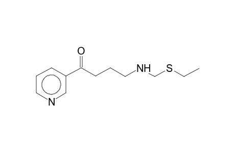4-(Ethylsulfanylmethyl-amino)-1-pyridin-3-yl-butan-1-one