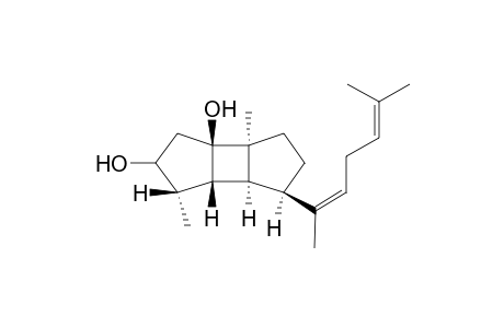 2-Hydroxyspata-13(15),17-dien-10-ol