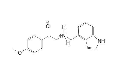 1H-indole-4-methanaminium, N-[2-(4-methoxyphenyl)ethyl]-, chloride