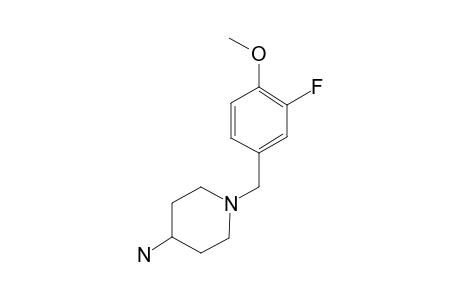 1-(3-Fluoro-4-methoxybenzyl)-4-piperidinylamine