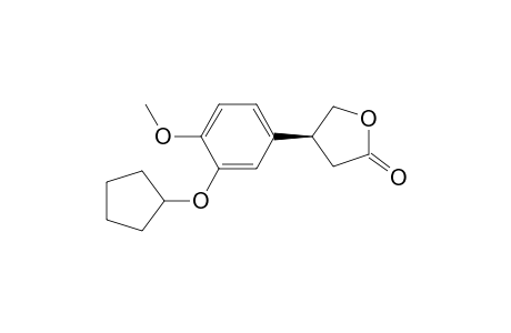 4-[3'-(Cyclopentyloxy)-4'-(methoxyphenyl)dihydro-2(3H)-furanone