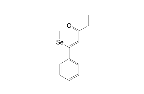 (Z)-1-METHYLSELENENYL-3-OXO-1-PHENYL-1-PENTENE