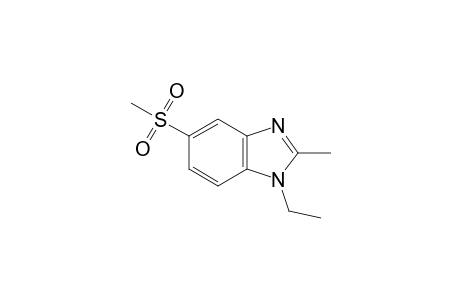 1-Ethyl-2-methyl-5-methylsulfonyl-benzimidazole