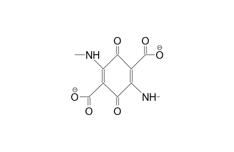 3,6-Bis(methylamino)-quinone-2,5-dicarboxylate dianion