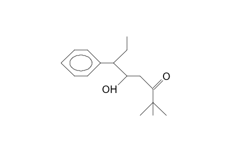 5-Hydroxy-2,2-dimethyl-6-phenyl-octan-3-one diastereomer 1